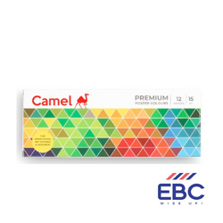CAMEL Premium Poster Colours 12 Shades 15ml each